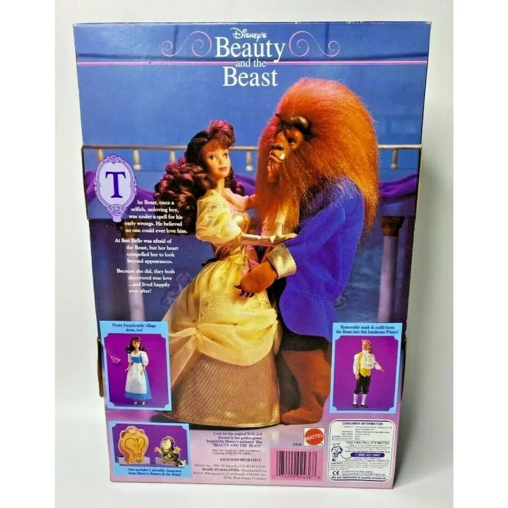 1991 Beauty and the Beast Disney Classics 